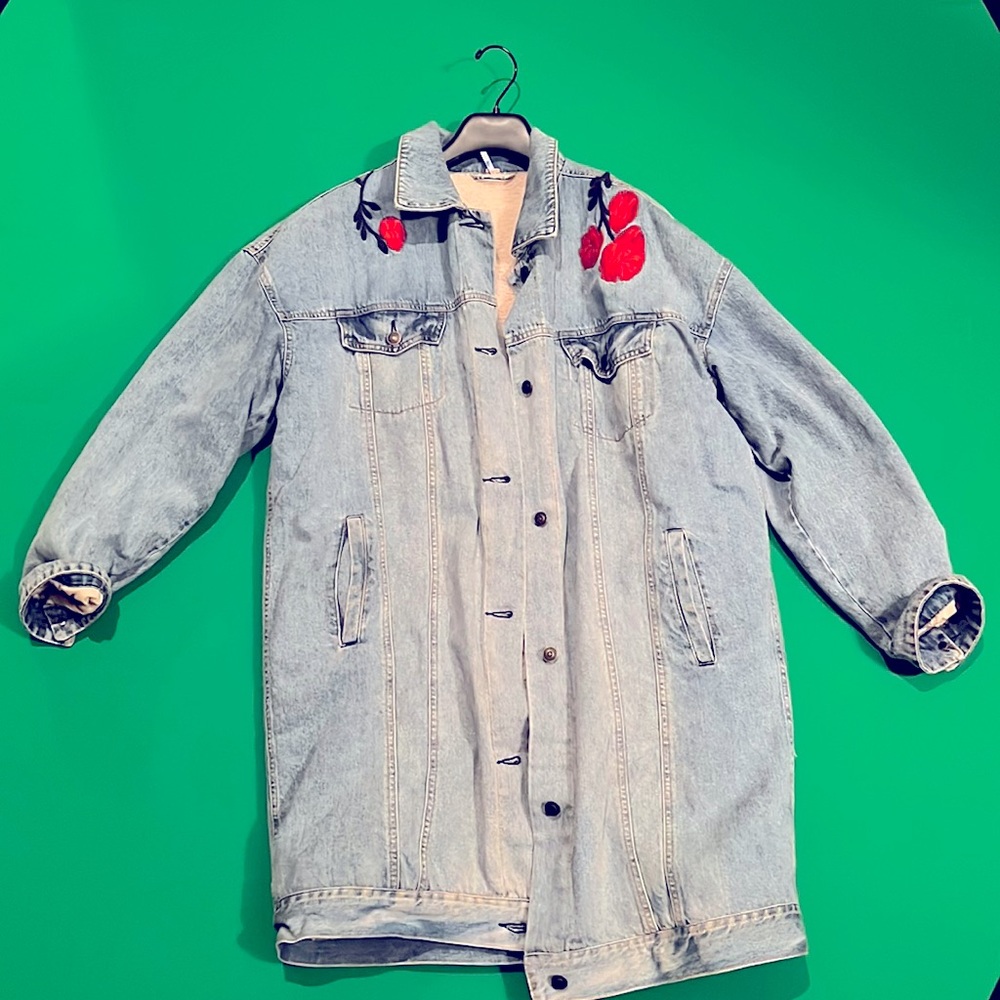 Free People Oversized Trucker’s Coat